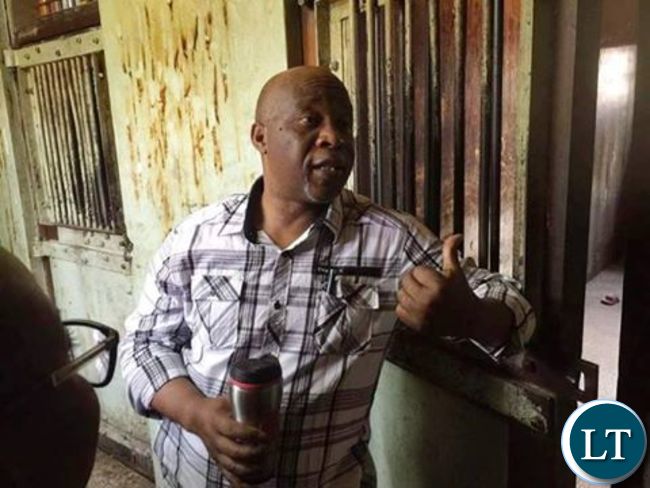Dr Nevers Mumba Inside a Police Cell at Woodlands Police Station
