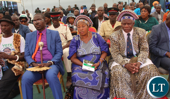 Some traditional leaders who attended the Inauguration ceremony