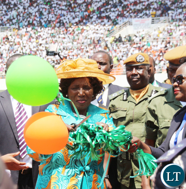 Vice President Inonge Wina