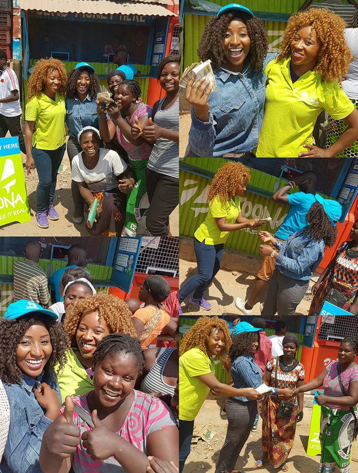 Zanji and the women she supports in her community