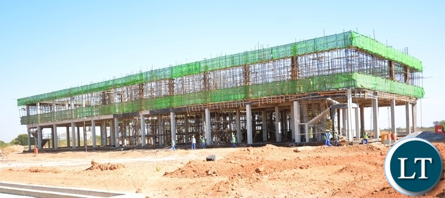 Construction of a terminal Building at Kenneth Kaunda International Airport