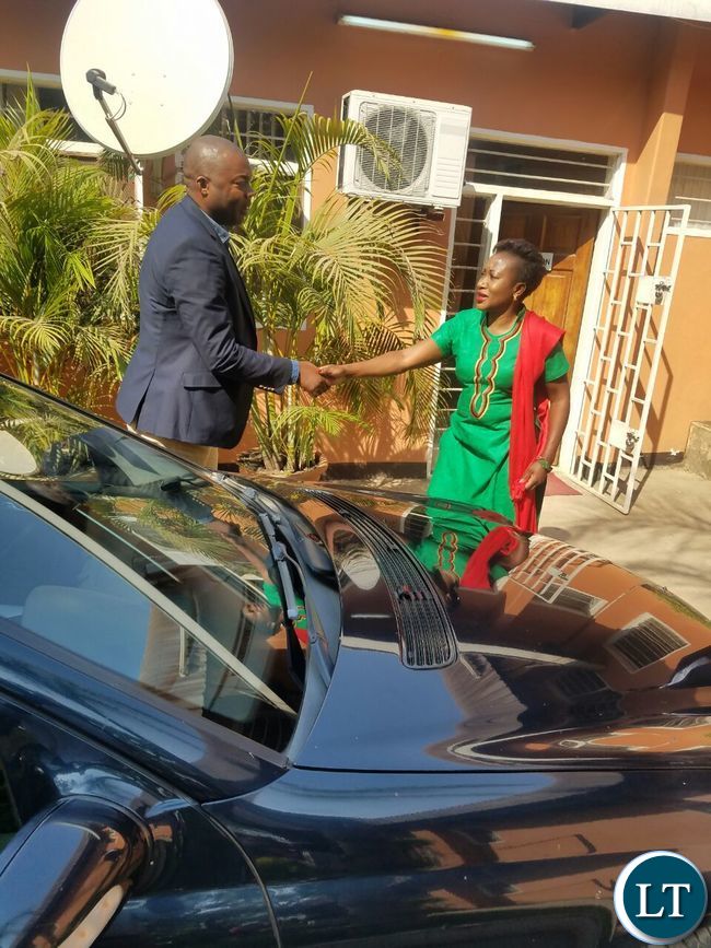 Arriving at Church