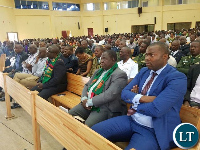 Attending the National Day of Prayer and Fasting at the New Apostolic Church in Kansenshi, Ndola