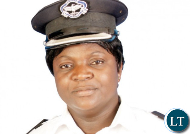Zambia Police Spokesperson Esther Mwata Katongo