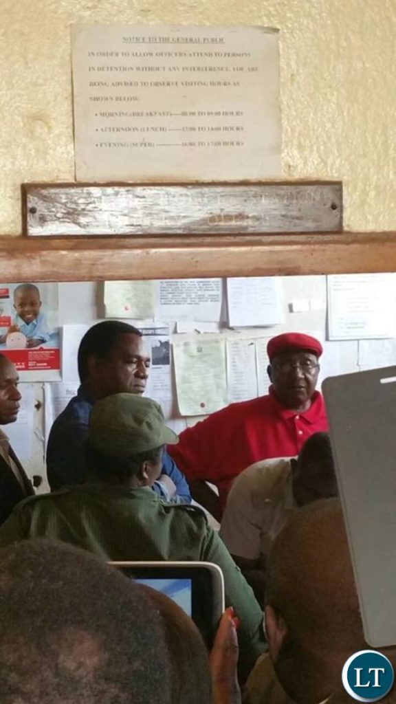 HH and GBM at the Police Station