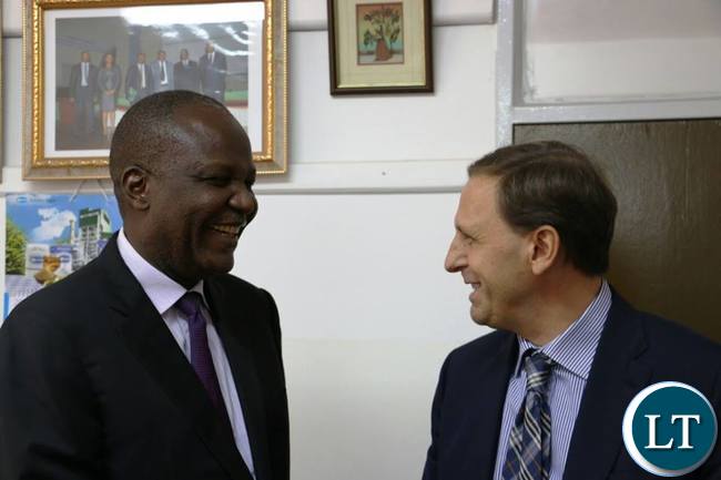 Mr Mutati meeting the coperating partners