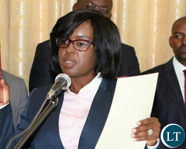 Director of Public Prosecution Fulata Lillian Shawa Siyuni