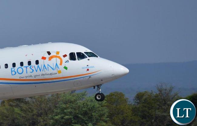 Air Bostwana aircraft