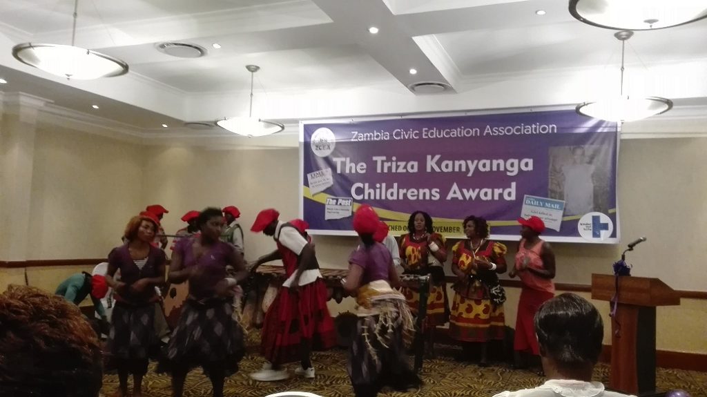 Mwelembo cultural Group providing some entertainment