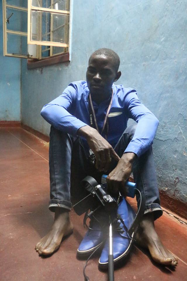 Njenze Chizu after leaving police cells