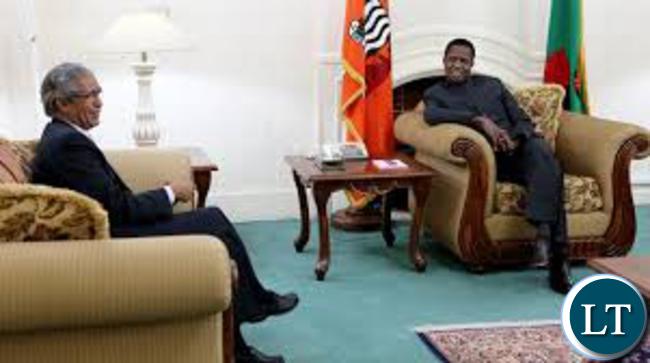 president-lungu-with-sahrawi-arab-democratic-republic-minister-of-foreign-affairs-mohamed-salem-ould-salek-at-state-house