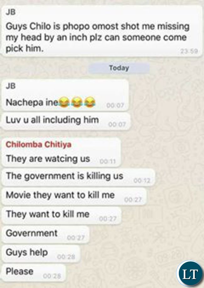 Whatsapp conversation