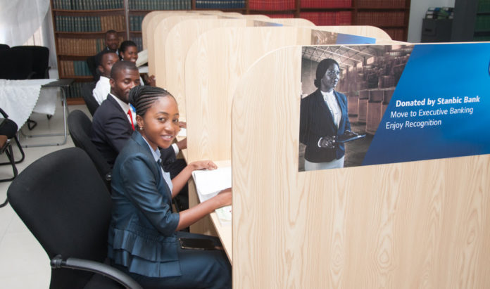 zambia-institute-of-advanced-legal-education-ziale-students-take-advantage-of-the-new-study-cubicles-provided-by-stanbic-bank