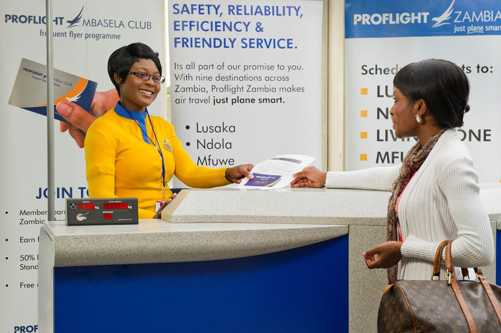 Proflight Zambia: Providing a friendly service to Kalabo
