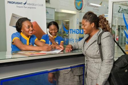 Proflight Zambia: Providing a friendly service to Kalabo
