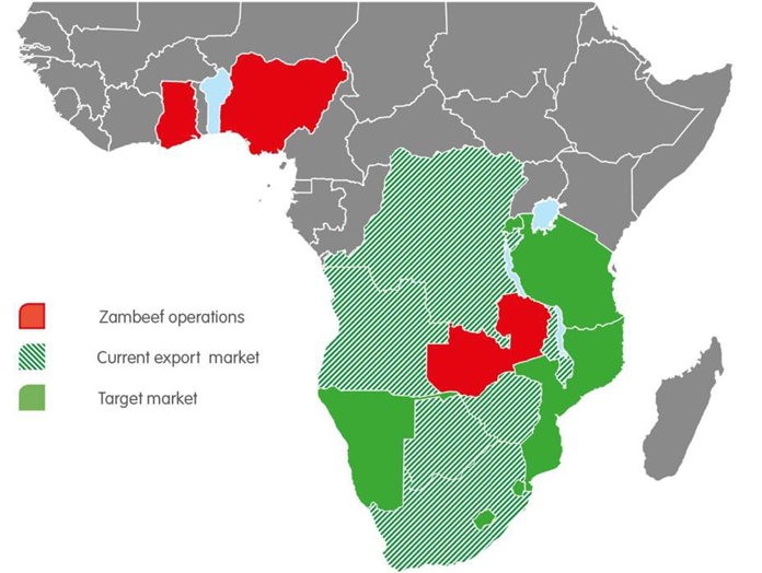 Feeding the region: Zambeef's growing regional footprint.