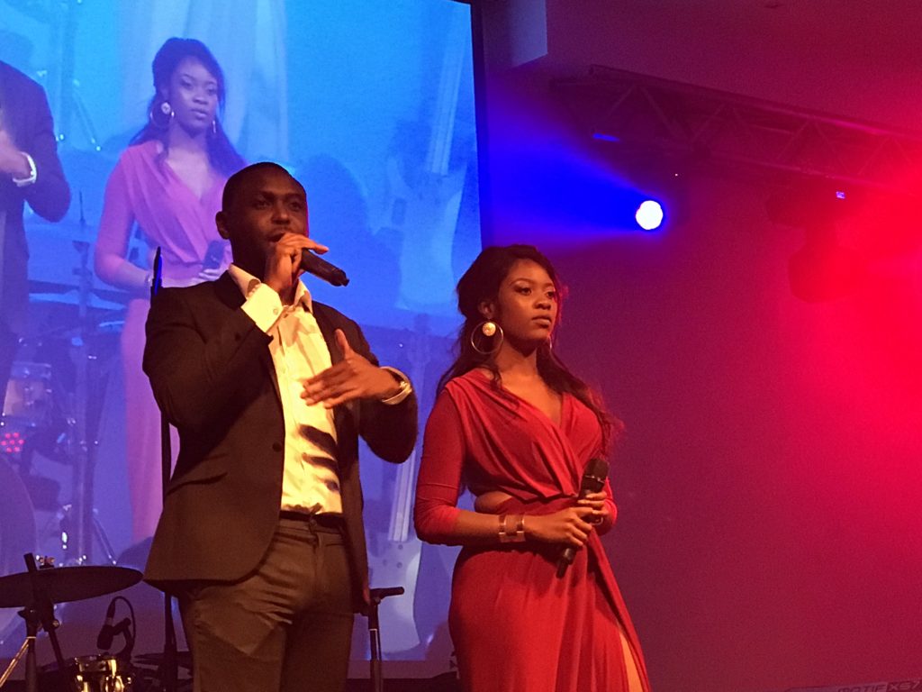 The hosts DJ Roxy and DJ Chi