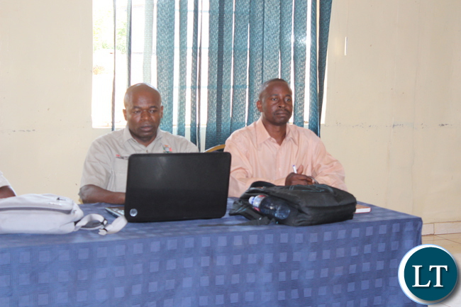 E voucher training workshop in Samfya