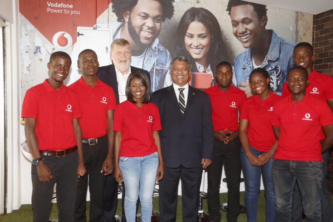 Vodafone Zambia hosts minister of justice