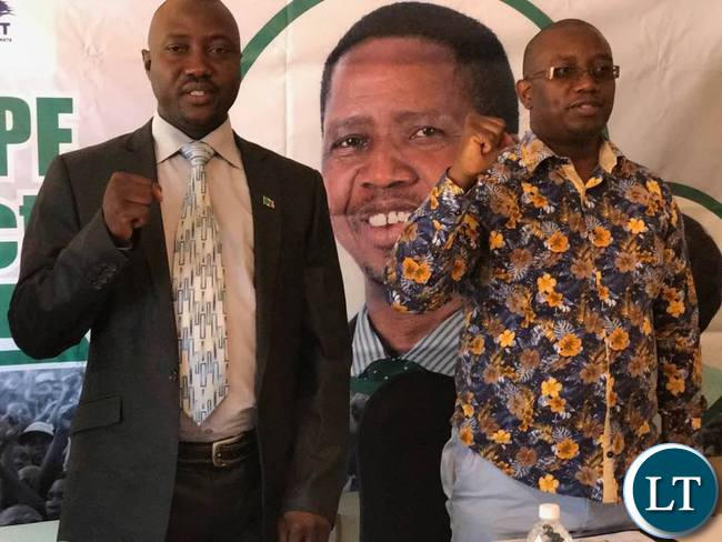 Kabwe Central Mp-Tutwa Ngulube and Kasama-central Mp-Kelvin Sampa at the PF-interactive Forum