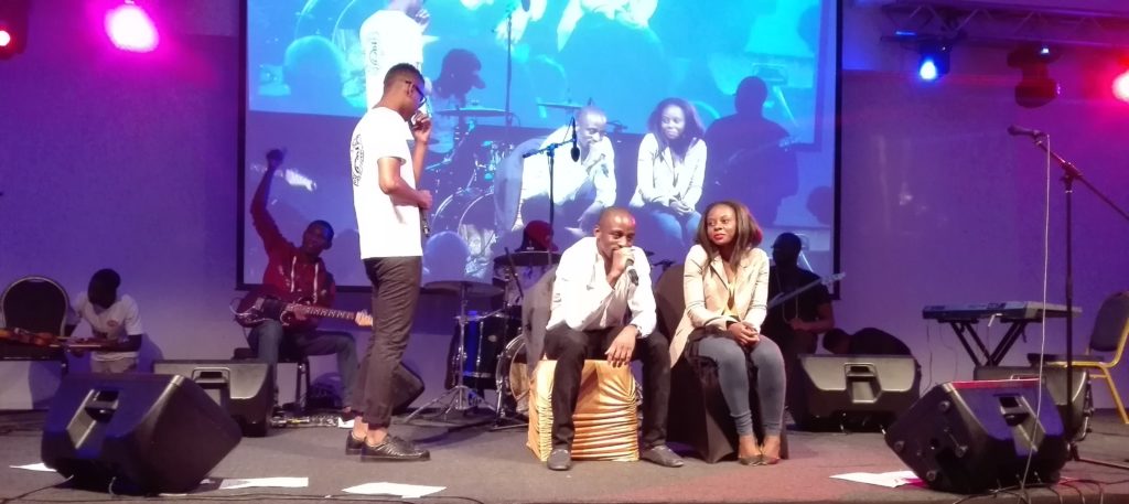 Scott and Chanda Mbao performing 'selfish'