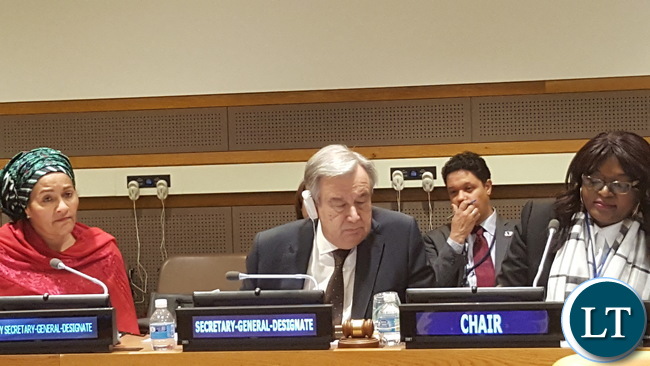 UN D-SG Designate, Sg-designate, Mwaba Kasese-Bota