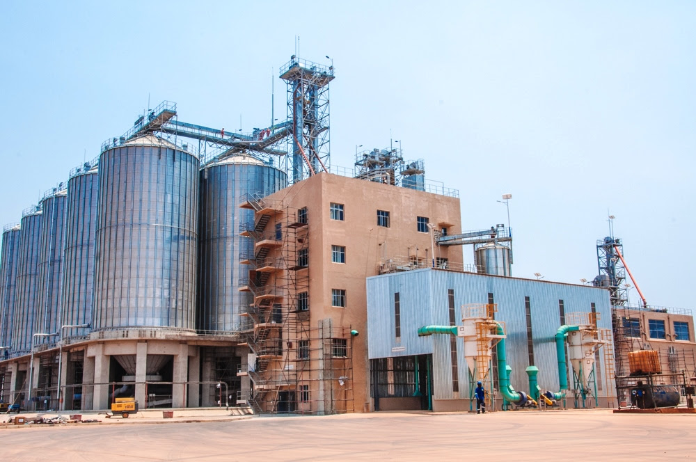 Zambian  Breweries' new U$33 million maltings plant in the Lusaka South Multi Facility Economic Zone (MFEZ).