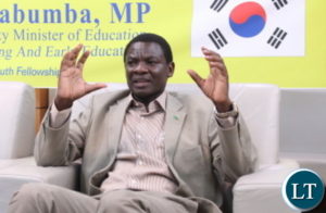 Energy Minister David Mabumba