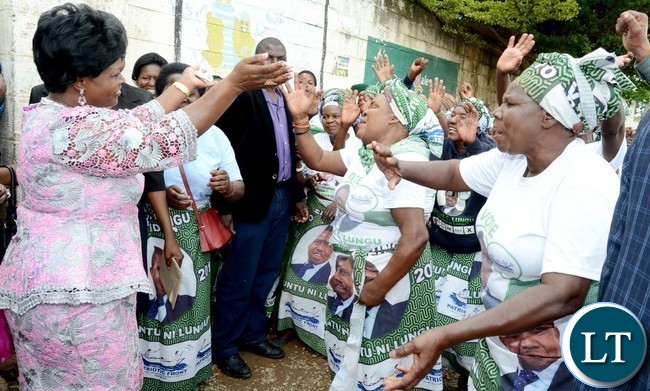 FIRST LADY ESTHER LUNGU-PF WOMEN 33