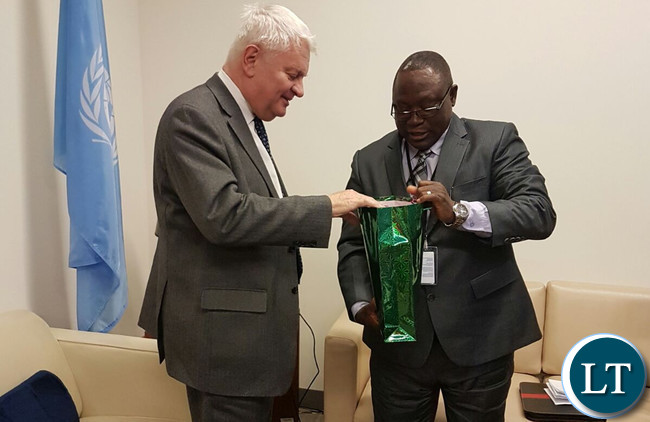 Lt. Gen Mihova and UN USG Herve? Ladsous