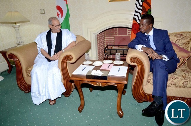 PRESIDENT LUNGU-PRESIDENT BRAHIM GALI 88