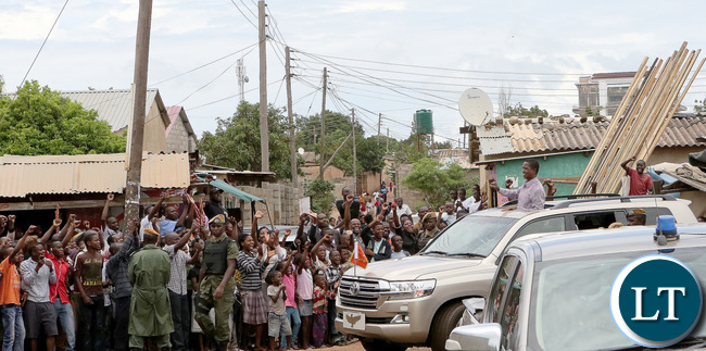 President Lungu and First Lady’s New year’s Day in Pictures