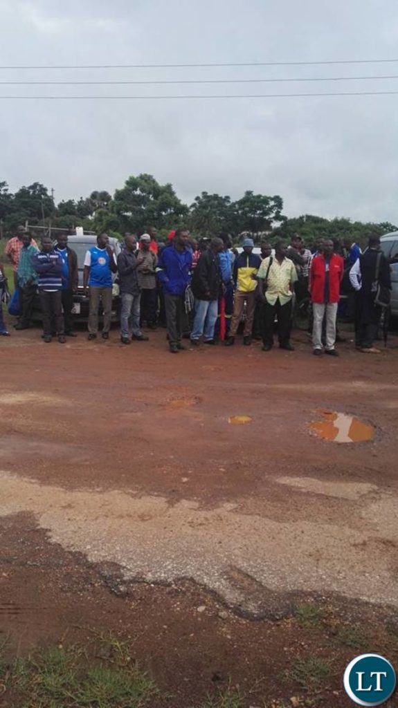 Workers at Zambia Railway locked out of the premises
