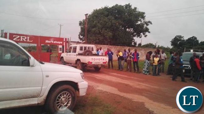 Zambia Railways workers locked out