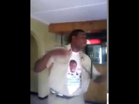 Zambia Police Officer Drunk And Dancing