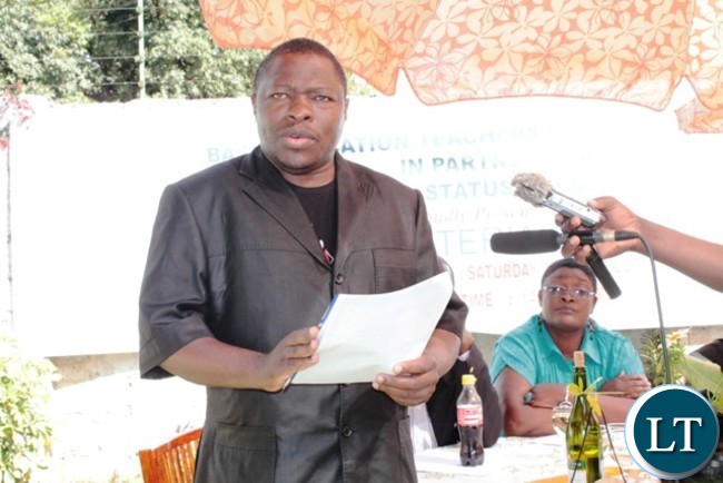 Cosmas Mukuka ZCTU Secretary General