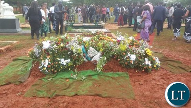 Joe Chibangu's grave