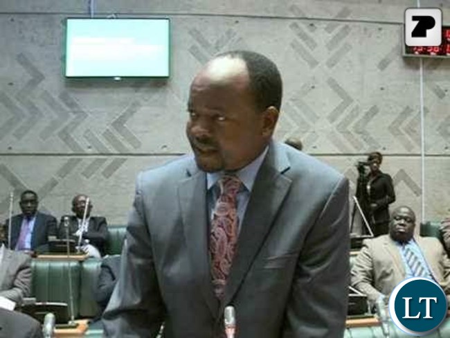Choma Central Member of Parliament Cornelius Mweetwa