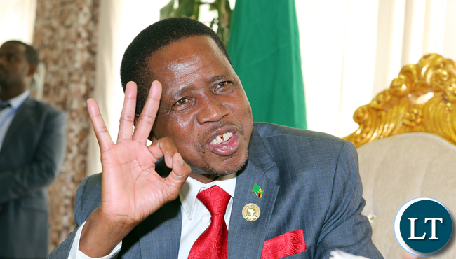 President Lungu Interview in Addis Ababa , Zambia First