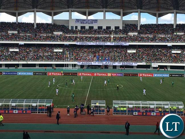Zambia Vs Guinea in Under-20 Nations Cup Tournament
