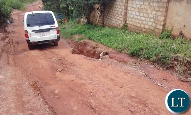 A road in Solwezi