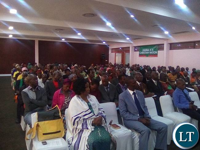 Freedom figthers who attended the launch of the association in Lusaka