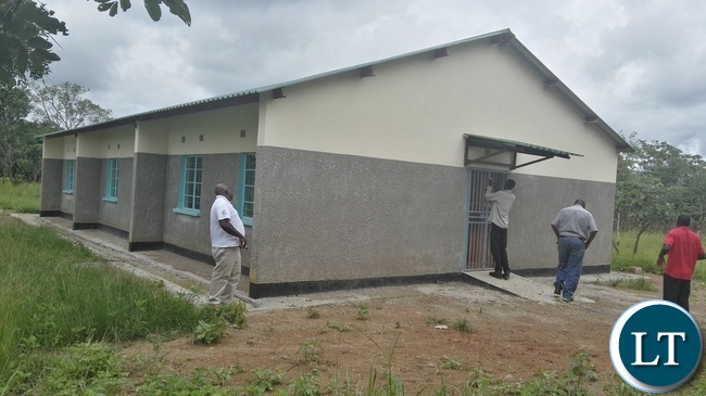 A dormitory for girls at Matebo Primary School in Chief Matebo’s area of Kalumbila