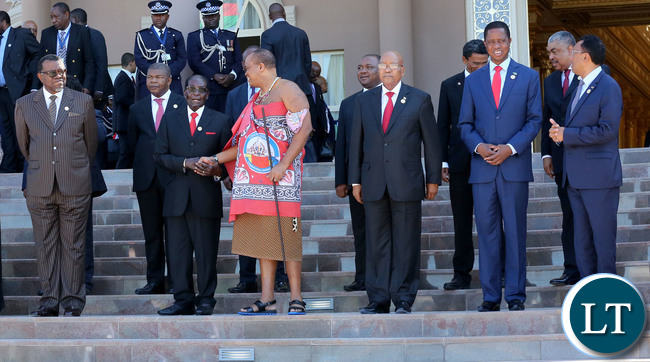 SADC leaders take group Photo