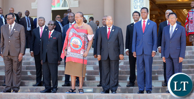 SADC leaders take group Photo