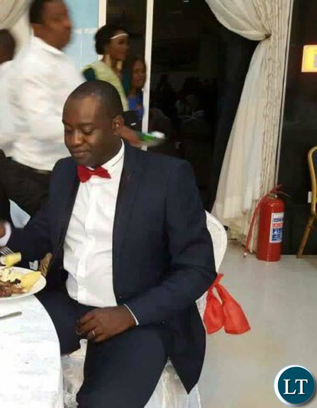 ZAF Officer Flight sergeant Mark Nchimunya Choongwa who was murdered while detained by Police