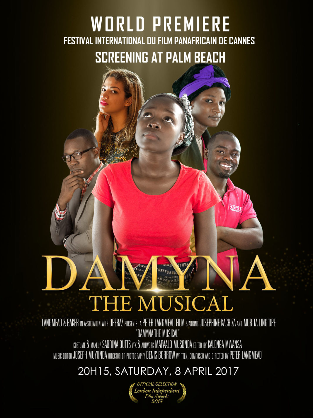 Zambia’s first musical feature film to debut at PanAfricain film festival in Cannes, France