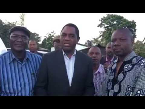 HH commenting on IG Kanganja on Police brutality
