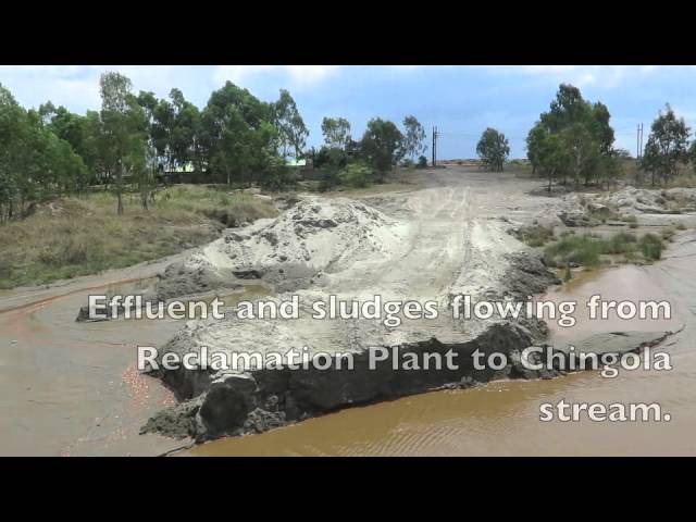 KCM polluting the environment by over 10 times the statutory limit