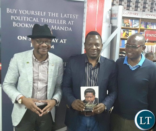 Cosmas Chileshe (Middle) is the new Press Secretary at the Zambian Mission in Washington D.C.